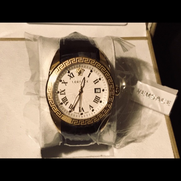 Mens  Versace watch V-Sport IP NWT - Picture 8 of 12